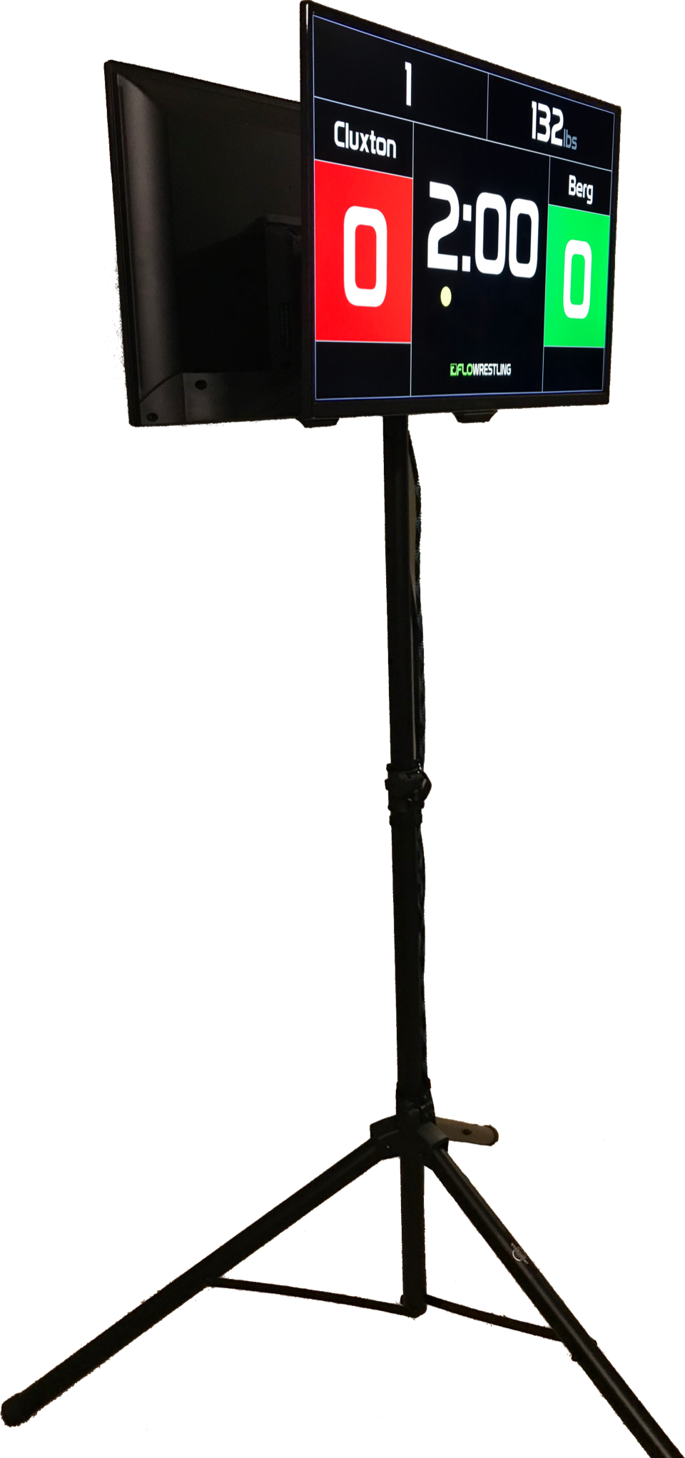 The HD2 tripod mount, viewed from an angle